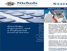 Tablet Screenshot of nichols-consulting.com